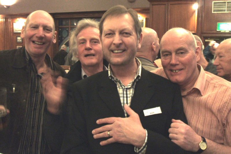 Les Fescitt, Keith Webb, Dave Massey, Stan Matthews. 